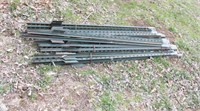5 Bundles of 6' Steel Posts (5 posts per bundle)