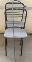 Pair Folding Chairs & Yard Hook