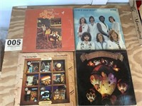 Lot of LP records from the band three dog night