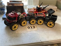 Buddy L all-terrain, 10 Wheel Dr. battery toy