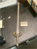 Decorative Metal Sword made in Spain.
