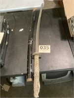 Japanese Samurai Sword with Sheath made in China.