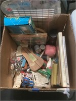 Box lot of Sewing and Craft Items.