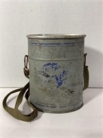 Old Pal galvanized minnow & bait bucket