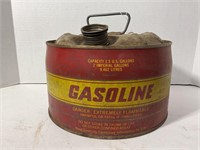 Huffy vintage 2 1/2 gallon gas can