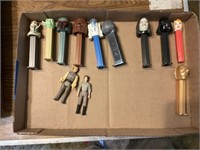 Star Wars Pez and toy lot