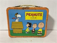 PEANUTS METAL LUNCHBOX WITH THERMOS