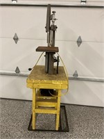 Delta Milwaukee bandsaw with stand