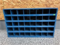 40 space bolt bin - 35 1/4” X 22” X 12”