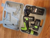 Kawasaki electric Drill w/ Charger and Battery