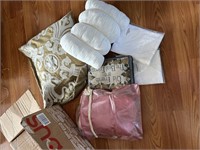 Lot of Random Throw Pillows linen closet
2 Packs