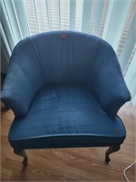 Blue Side Chair/bedroom2
H 28'' W 27''