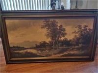 '' Landscape In The Fall ''Framed Art country