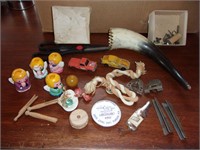 misc. lot old fishing lure etc