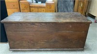Hardwood chest 48” x 20 1/2” x 21”