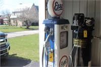 Esso reproduction gas pump Dollie is not included