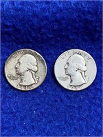 1948 Washington Quarters (2)