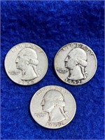 1952 Washington Quarters (3)