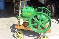 3HP John Deere w/ cart