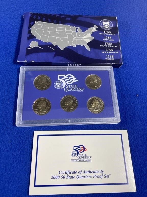 COIN COLLECTION: Silver & Gold Coins, Commemoratives, Bills