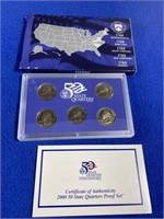 2000 State Quarter Proof Set