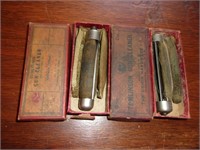 antique gun cleaning items in original boxes