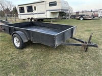 Black utility trailer - no ownership available