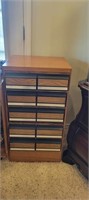 VHS Cabinet Holds 120 Tapes
