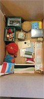 Box Miscellaneous Sewing Items