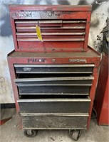 Craftsman Pilot with Stackon Rolling Tool Chest