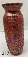 Dave Fetty Circumthread Vase 9 1/2" Tall