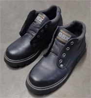 GBXL Leather Black Boots (Size 8 1/2M)