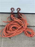 Rope w/ pulleys
