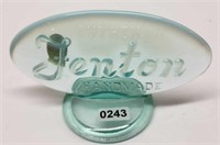 Opaline Oval Fenton Logo
