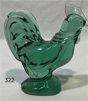 Green Rooster, 5” tall