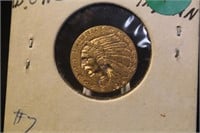 1914-D $2.5 Pre-33 Gold Indian Head Coin
