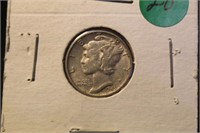 1945 Mercury Head Silver Dime