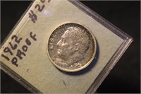 1962 Uncirculated Roosevelt Silver Dime