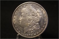 1878-S 7TF Morgan Silver Dollar