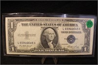1935E Uncirculated  $1 Silver Certificate