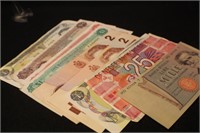 Large Lot of Foreign Paper Currency
