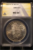 1883-O Certified Morgan Silver Dollar