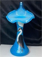 Sky Blue JIP Vase OOAK by Donna McCoy