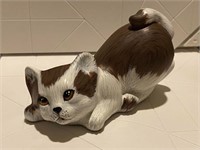 OOAK Natural Crouching Kitty by Donna McCoy