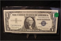 1957-B Uncirculated Silver Certificate Bank Note