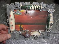 fishing lure picture frame