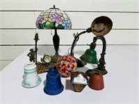 Antique/Vintage Lamps & Glass Globes