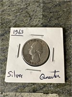 1963 Silver Quarter