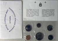 1972 Canada Mint Coins Set