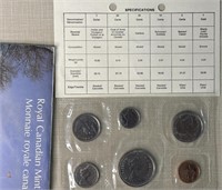 1977 Canada Mint Coins Set